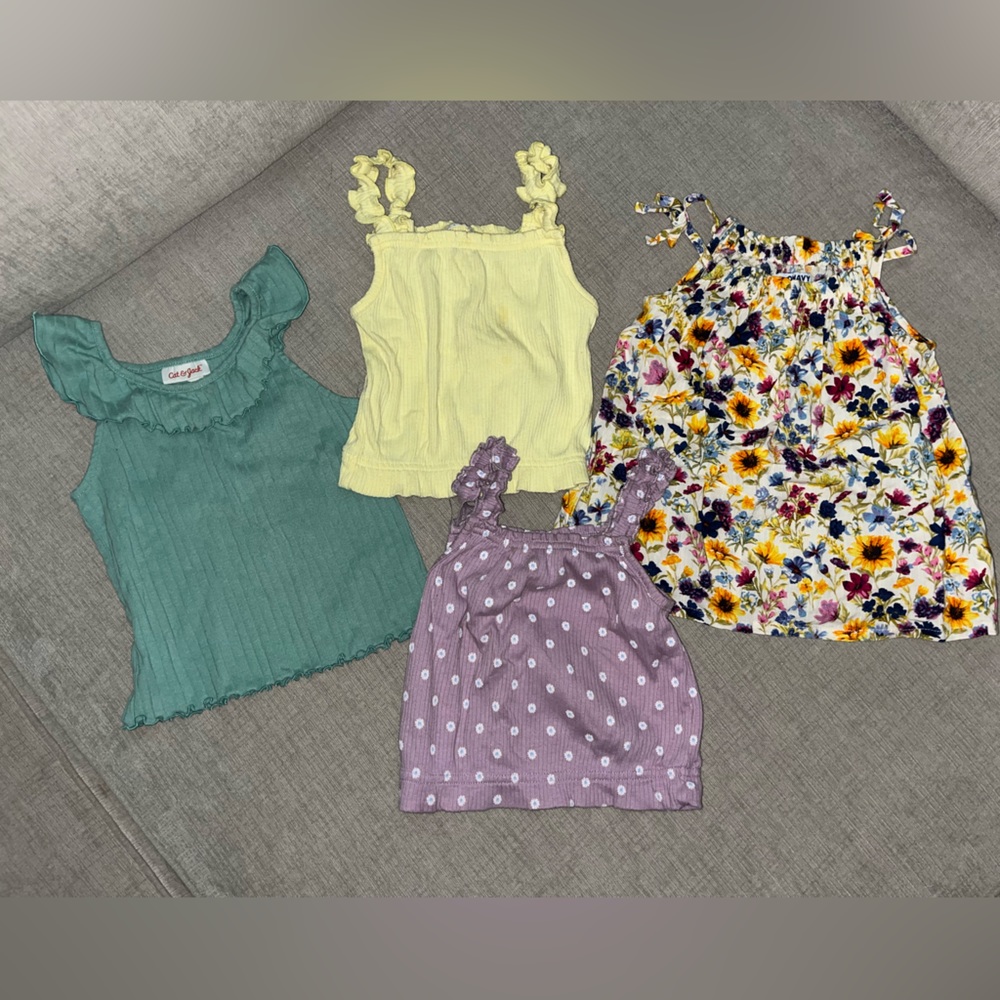 Little girls tank top bundle